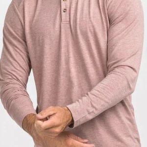 NWT Southern Short Company Max Comfort Henley Shirt, long sleeve shirt. Size XL